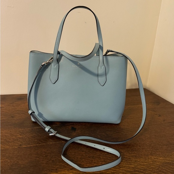 Kate Spade Robin Egg Blue purse - Picture 1 of 7